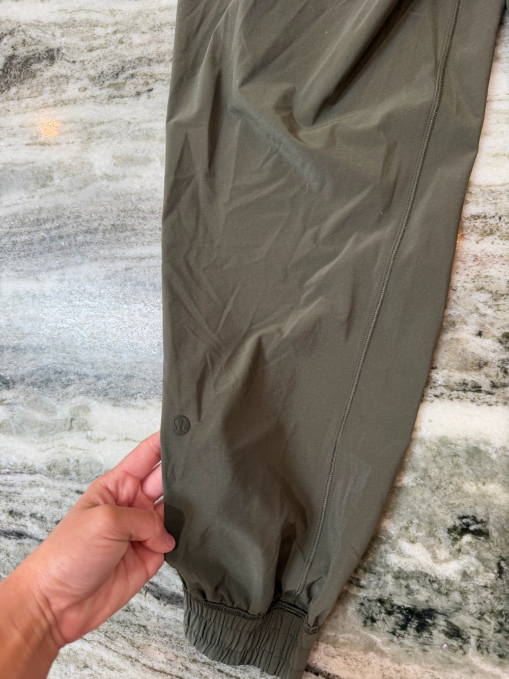 Lululemon Sun Setter Jogger Olive Green High-Waist Jogger Pants 28” - Picture 8 of 8